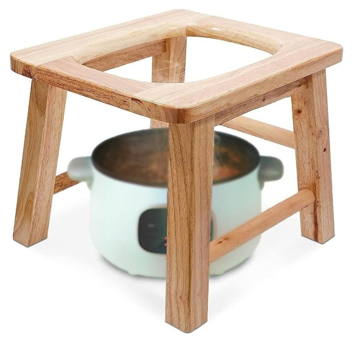 Wooden Steam Seat with Four Legs,Yoni Steam Chair, V Steam Seat