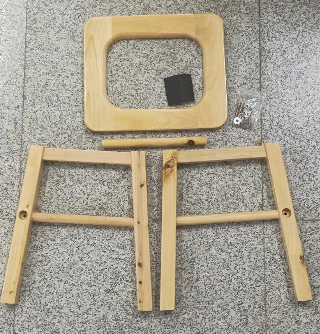Wooden Steam Seat with Four Legs,Yoni Steam Chair, V Steam Seat