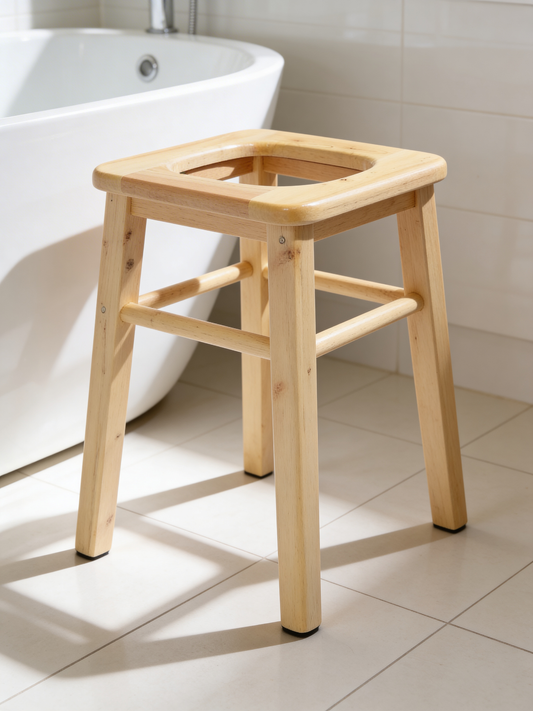 Wooden Steam Seat with Four Legs,Yoni Steam Chair, V Steam Seat