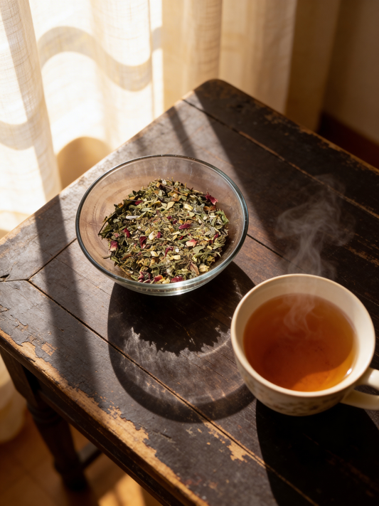 Genital/Oral Herpes (HSV 1, 2) Defense Herbal Tea and Soothing Soak, Cold Sores, Blisters, Outreaks